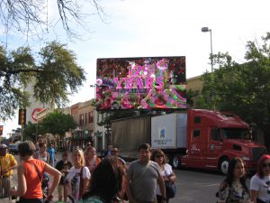 Outdoor video screens