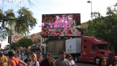 Outdoor video screens