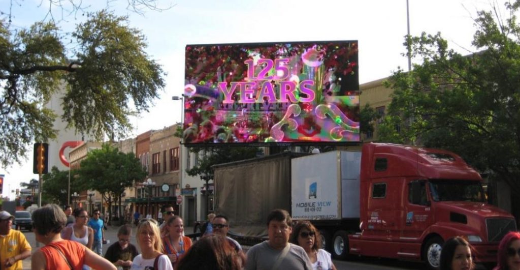 Outdoor video screens